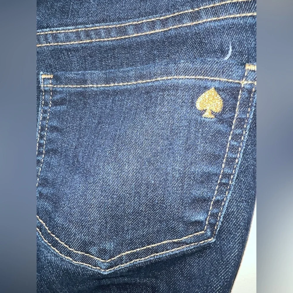 Kate Spade play hooky Midnight Blue Skinny Jeans